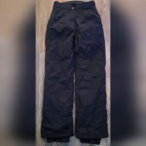 OBERMEYER Black Ladies Ski Pants Womens Size 12 Long